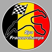 STICKER CIRCUIT BELGE SPA