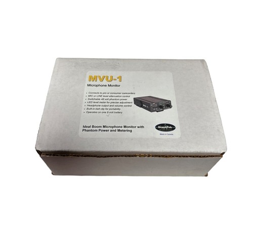 New beachtek mvu microphone - mvu-1,