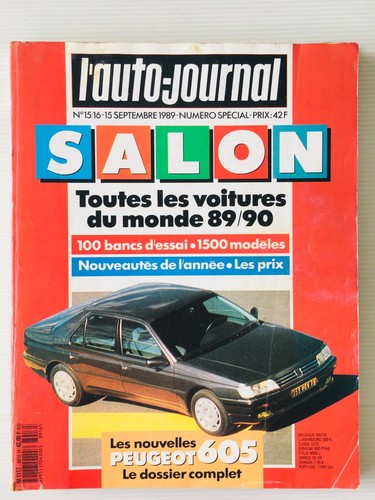 Revue auto journal - l'auto,