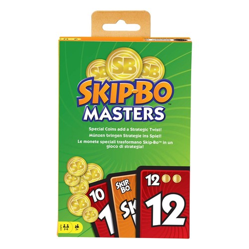 Jeu cartes skip masters - skip-bo,