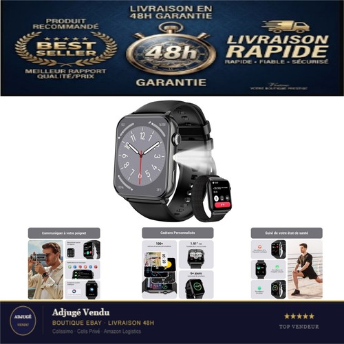 Iowodo montre connectée - montre,