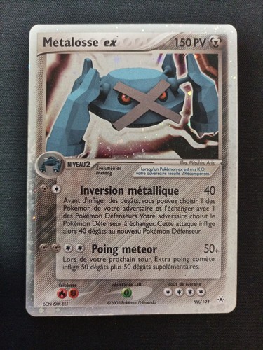 Carte pokémon métalosse - carte,