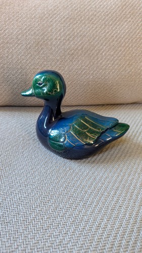 Canard décoratif résine