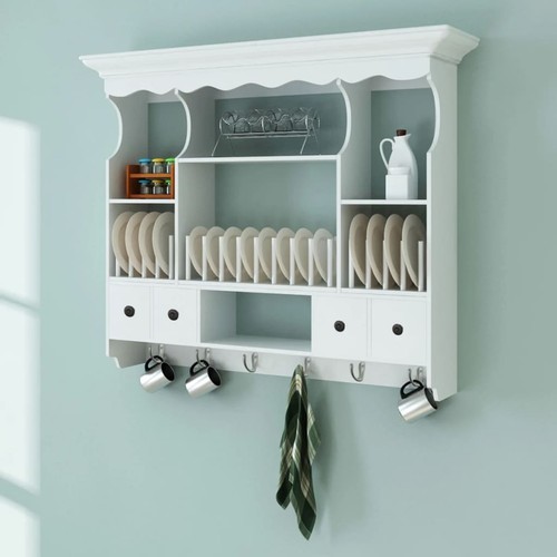 Armoire murale cuisine bois - armoire, de