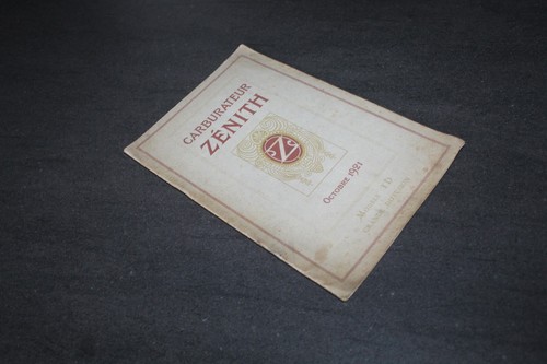 Notice carburateur - (132b),