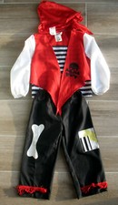 Déguisement PIRATE 3 pièces - 8/10 ans - Bon État 