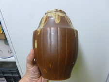 VASE EN GRES ART DECO SIGNE