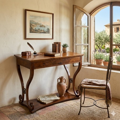 Bureau empire ancien noyer - empire,