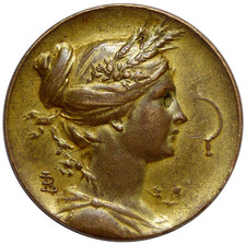 Médaille Uniface Marianne