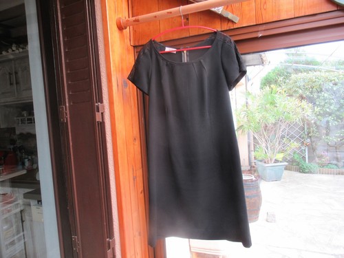 Robe noire avec dentelle weill - dentelle,