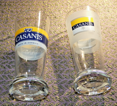 Verres différents casanis - verres,