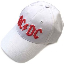 AC/DC Red Logo Officiel Casquette