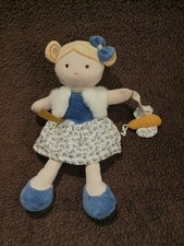 doudou et compagnie  poupée Pollen coton bio Etat neuf