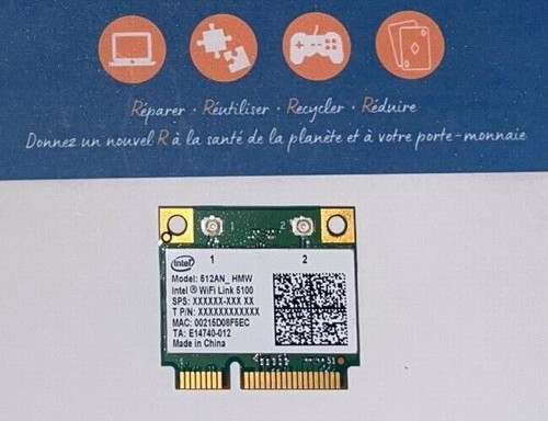 Carte wifi intel 512an hmw - carte,