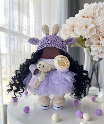 Handmade doll jasmine - handmade,