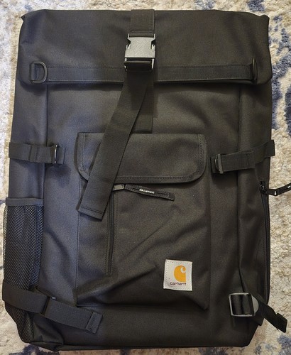 Sac dos carhartt noir - dos,