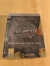Jeu Uncharted 2 Sony PlayStation PS3 version collector steelbook complet . TBE