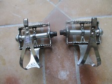VELO  VINTAGE PEDALES LYOTARD 460 D  D+G  + CALE PIEDS AFA
