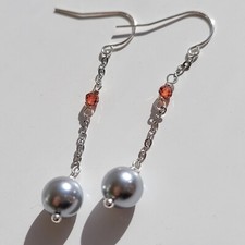 boucles d'oreilles argent