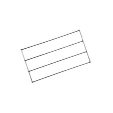 Grille pour tige à suspendre pour fumoir poisson - viande 34x19cm Alciumpeche