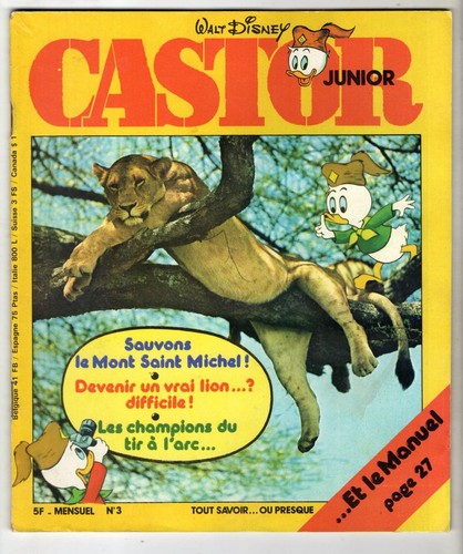 Mensuel castors juniors - mensuel,
