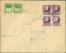 Espagne Courrier De La République Espagnole Certifié Botte