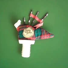 verseur doseur cornemuse long john scotch whisky vintage