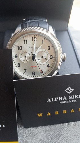 Montre alpha sierra - sierra, vanguard