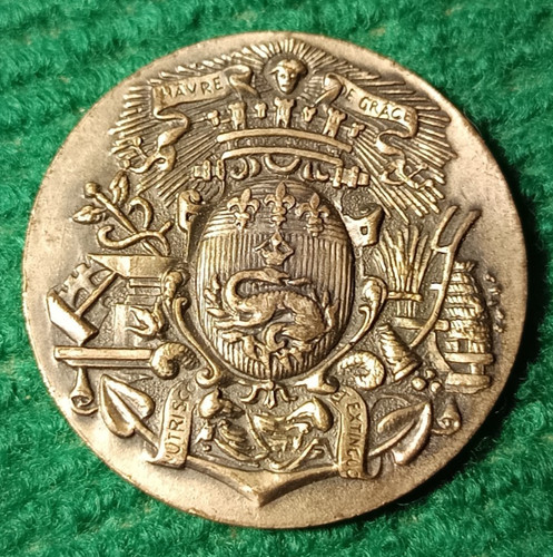 Médaille bronze caisse - médaille,