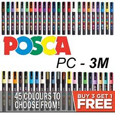 Université Posca PC-3M Marqueur Peinture Stylos - Fin Neuf - Chaque Couleur -