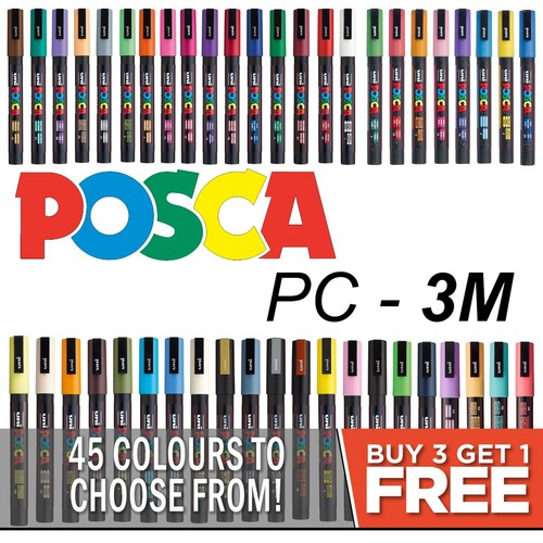 Marqueur peinture uni posca - marqueur,