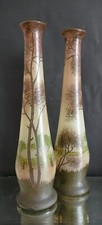 Paire grand vase émaillé - vase,