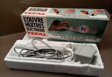 Très Bon Etat ouvre huitres Couteau à huitres électrique TEFAL . TESTÉ OK