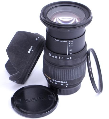 Objectif sigma 70 mm - sigma, 17-70