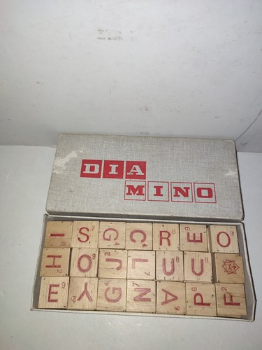 Jeu diamino en - bois, made