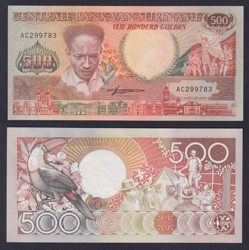 Billet suriname 500 gulden - suriname,