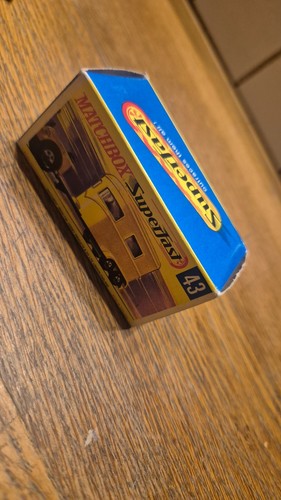 Rare matchbox superfast 43 - rare, n°43