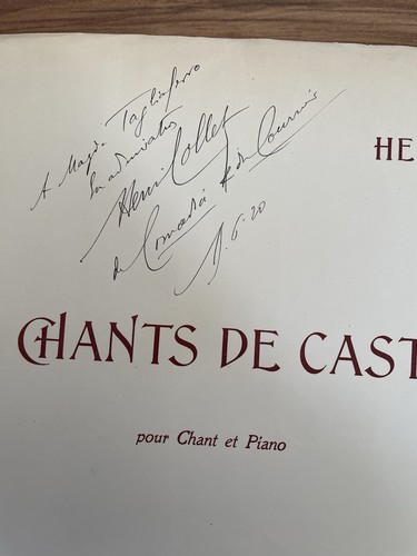 Collet henri chants - henri, de