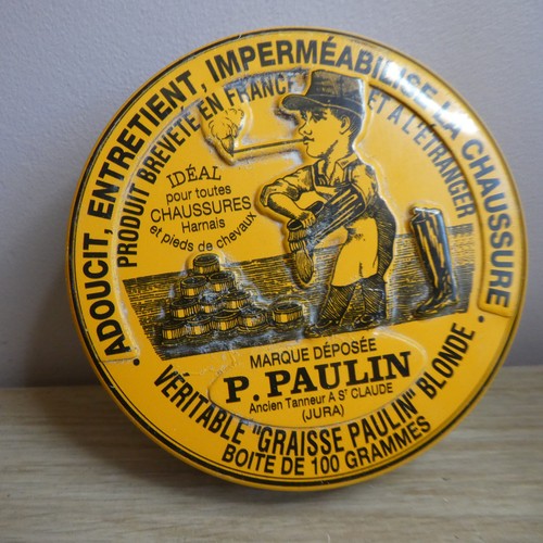 Ancienne boite graisse - de,