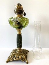 Ancienne Lampe à Pétrole Huile Allemagne Fin 1800 Hugo Schneider (Hasag) SH Art