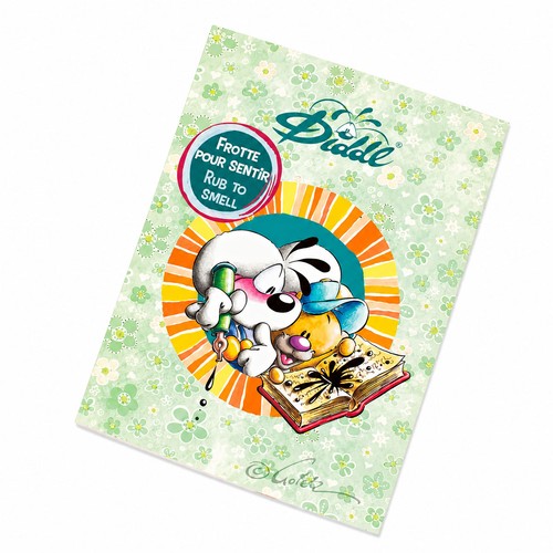 Bloc notes diddl parfumé - bloc-notes, a6