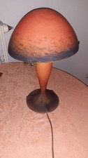 Lampe champignon en pâte de