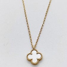 PAS DE TARIF Collier Van Cleef and Arpels Sweet Alhambra Shell Gold 2319750