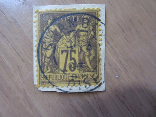 Timbre france type sage - timbre, de