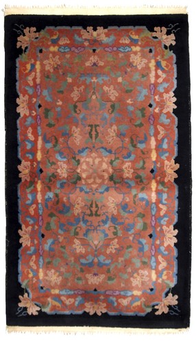 Tapis ancien art déco chinois - ancien,