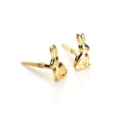 Boucles d'Oreilles Lapins en