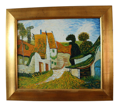 Peinture copie route - copie, "la