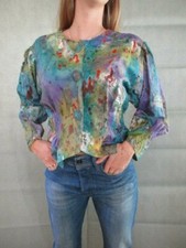 Rare pièce unique veste légère défilé Haute Couture française vintage 90's