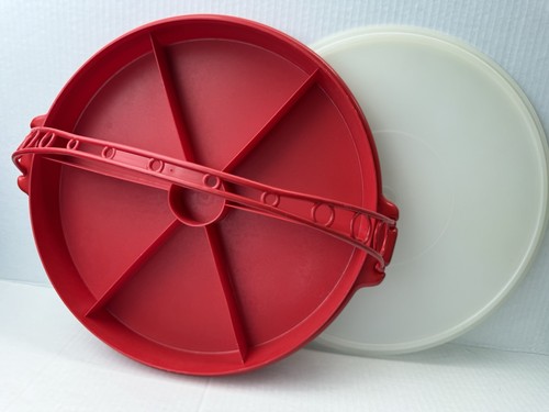 Tupperware bright red serving - bright,