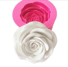 Moule Silicone Fleur Rose 3D